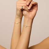 Radiant Heart Bracelets | Gold