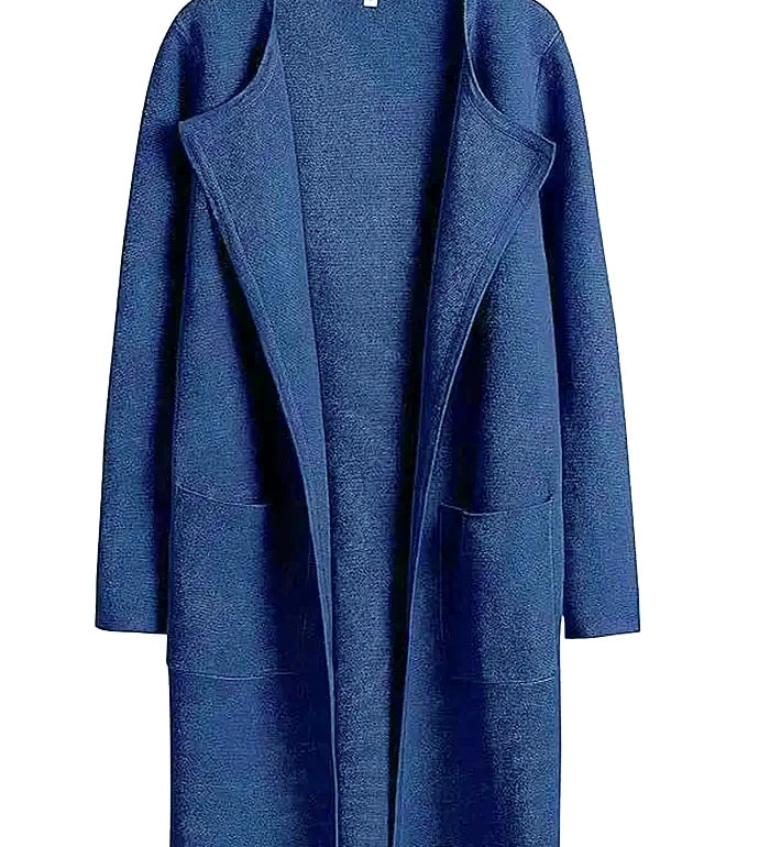 Camille Laurent | Elegant Longline Coat For Women