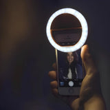 Luz de anel para selfie