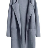 Camille Laurent | Elegant Longline Coat For Women