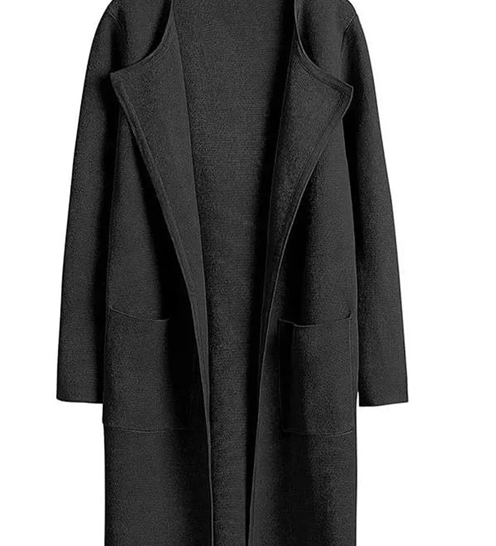 Camille Laurent | Elegant Longline Coat For Women