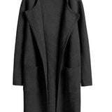 Camille Laurent | Elegant Longline Coat For Women
