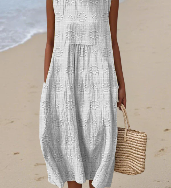 Rose™ Embroidered Midi Dress