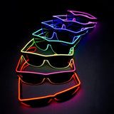 Óculos de neon