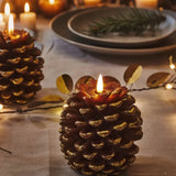 ForestHearth™ Velas de Pinha
