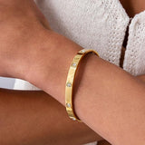 Halo Dot Bracelet | Gold