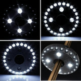 ParasolGlow™ Luz Chapéu Pátio