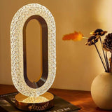 Candeeiro Mesa Cristal Real