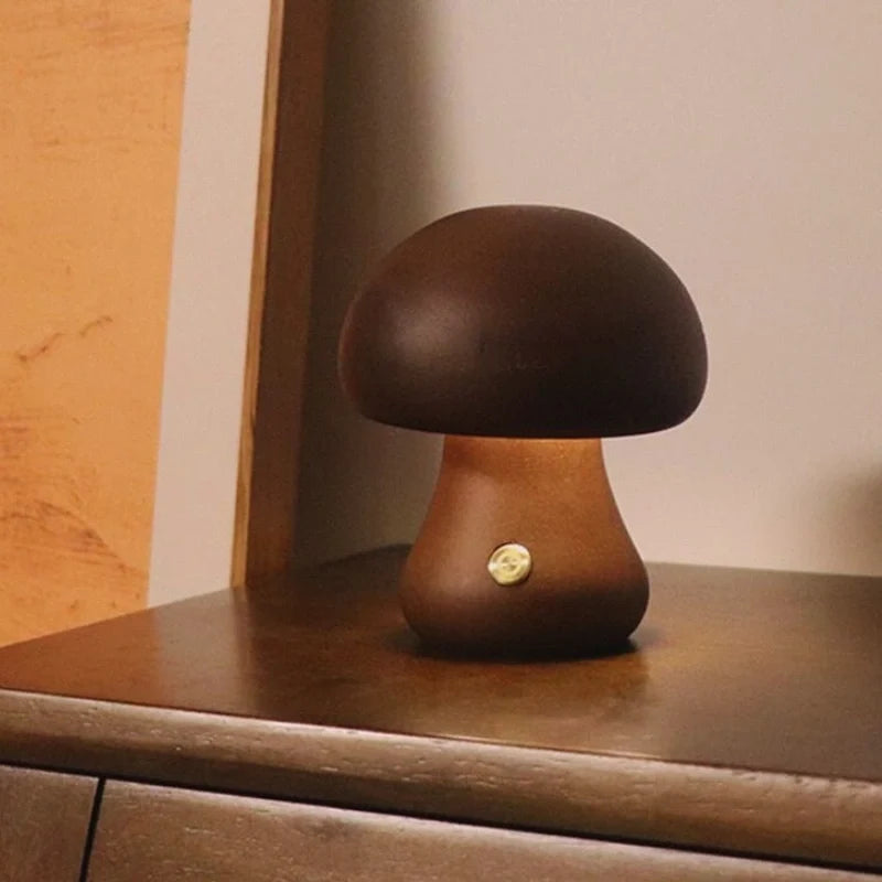 Lumishroom™ Candeeiro Madeira