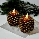 ForestHearth™ Velas de Pinha
