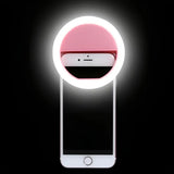 Luz de anel para selfie