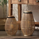 WeaveCraft™ Lanterna de bambu