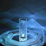 Toque de cristal cintilante