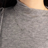 Isla Marina Necklace | White Gold