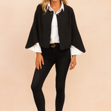 Élodie Laurent | Luxury Cape-Style Jacket For Women