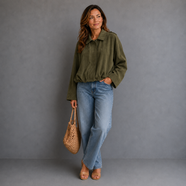 Chloé Rivière | Oversized Bomber Jacket For Women