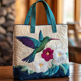 Bolsa Bordada Colibri Flor