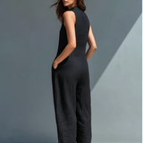 Sleeveless Minimalist Jumpsuit