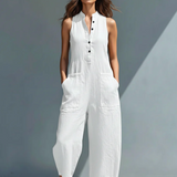 Sleeveless Minimalist Jumpsuit