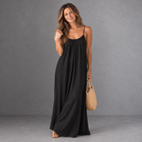 Backless Cami Dress - Black