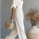 Risel - Jumpsuit to Feel Comfortable and Polished on Your Day.