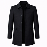 Oliver Beaumont | Classic Wool Overcoat For Men