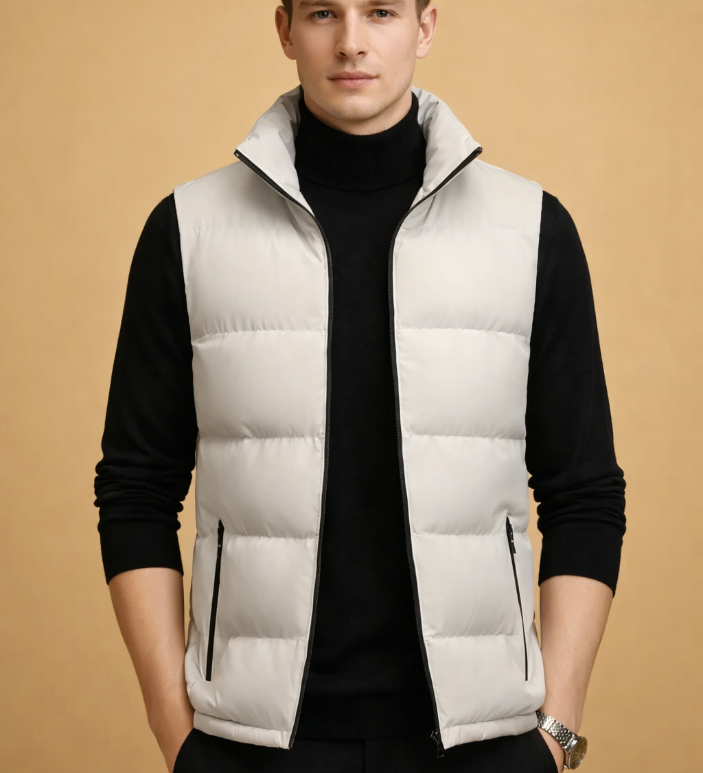 Ethan Dubois | Lightweight Quilted Bodywarmer For Men