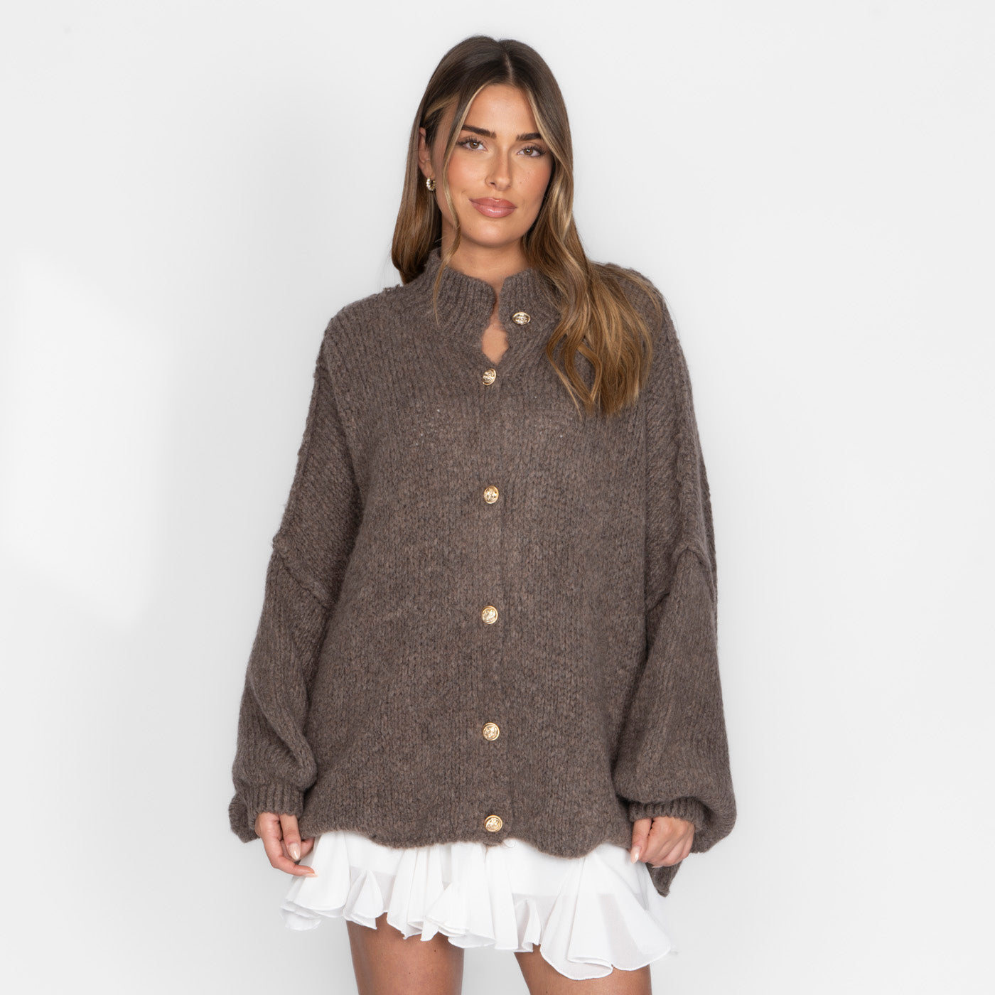 Elena | Oversize megztas megztinis