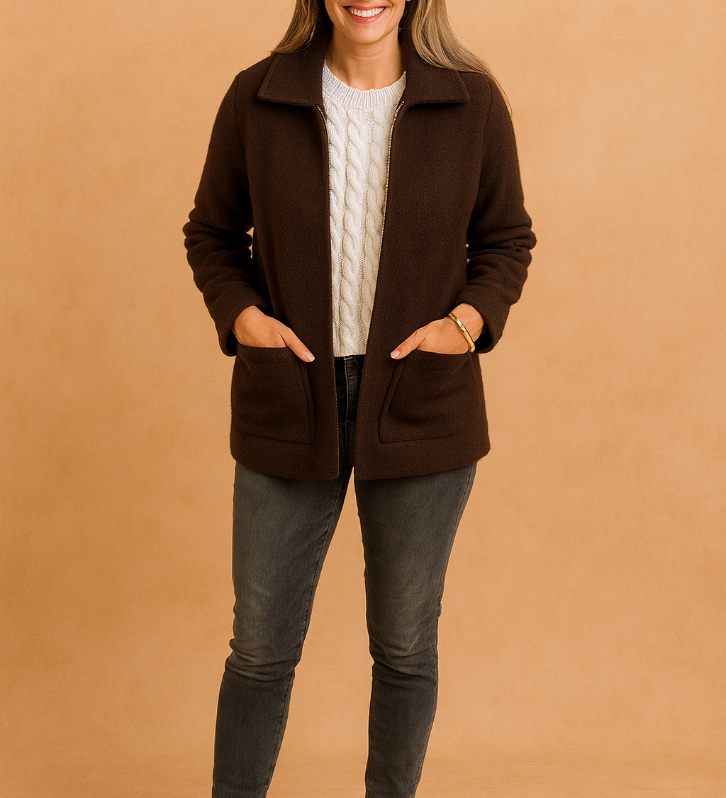 Sophie Bennett | Luxury Zip Jacket For Women