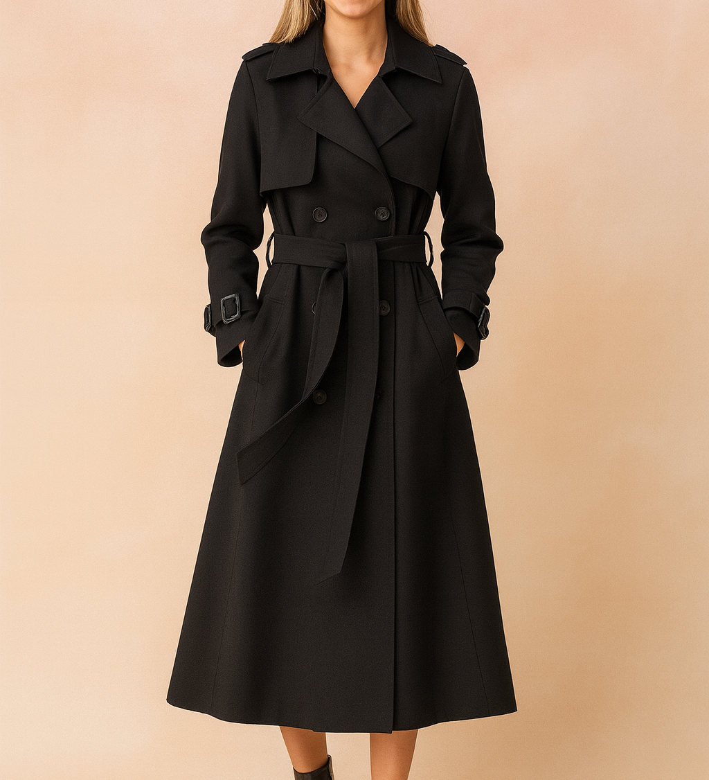 Sofia Laurent | Belted Trench Coat For Women