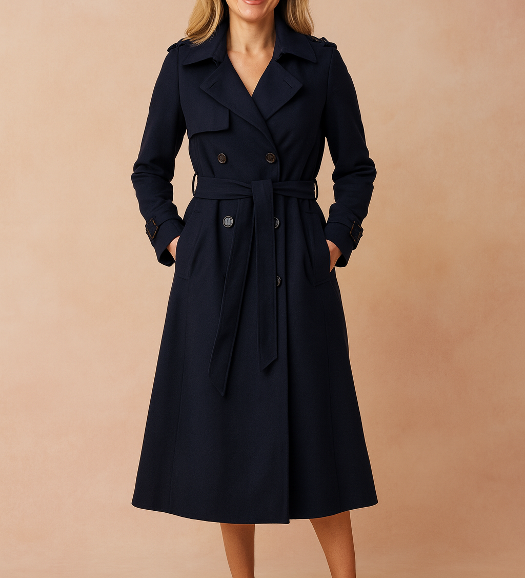Sofia Laurent | Belted Trench Coat For Women