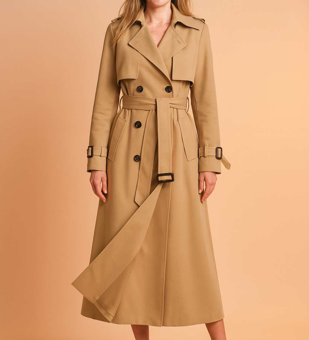 Sofia Laurent | Belted Trench Coat For Women
