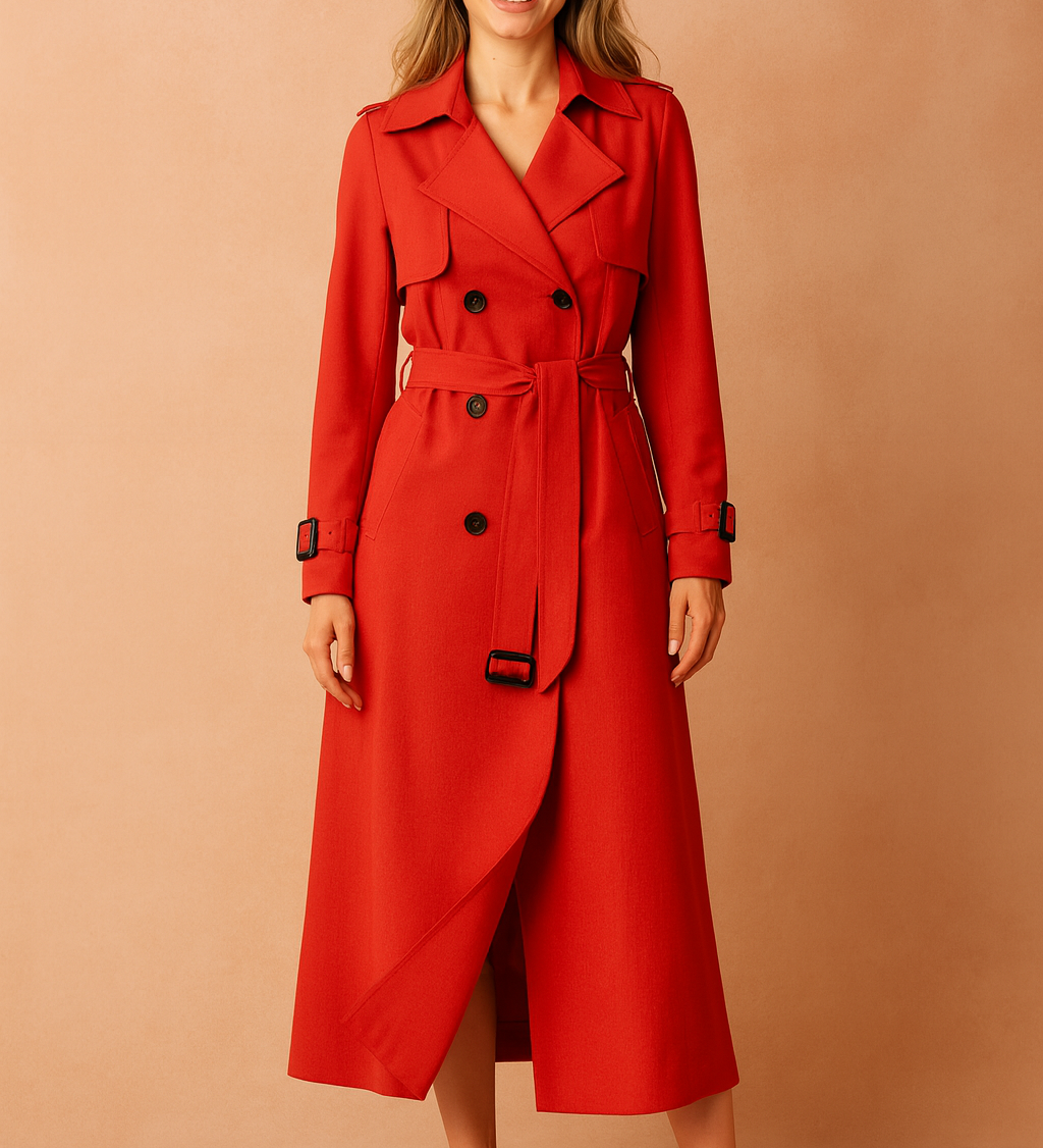Sofia Laurent | Belted Trench Coat For Women