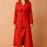Sofia Laurent | Belted Trench Coat For Women