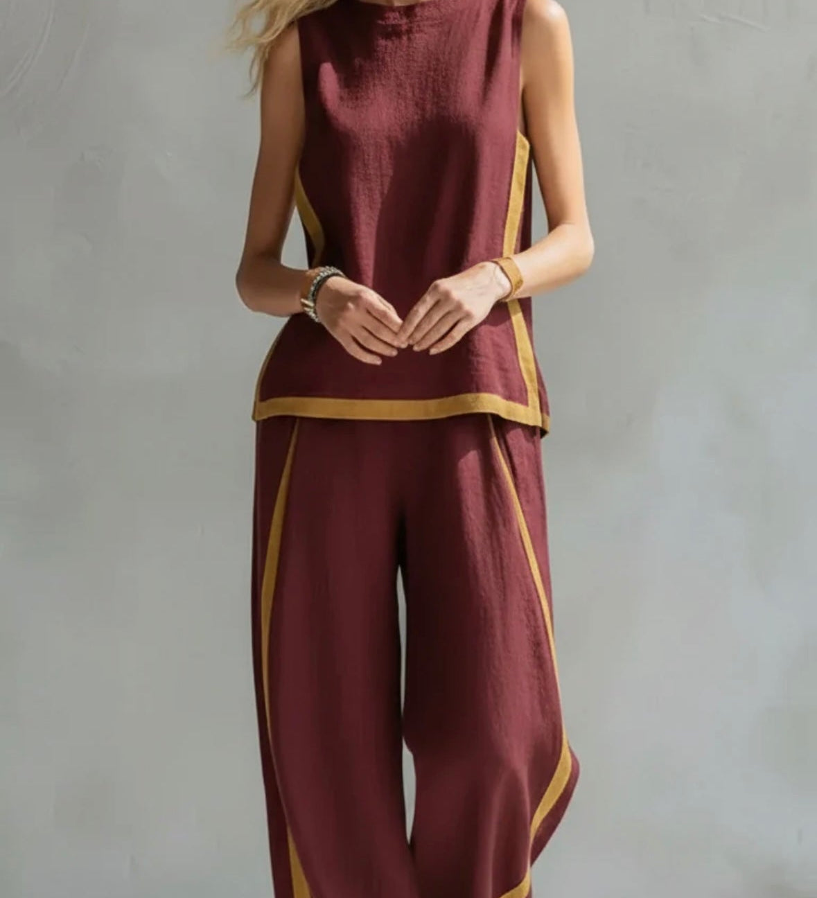 Shania™ Casual-Chic Two-Piece Set