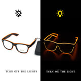 Óculos de neon
