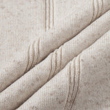 Linen Ribbed Knit Polo & Slim Fit Tapered Trousers