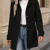 Elara™ | Timeless Belted Coat