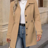 Elara™ | Timeless Belted Coat