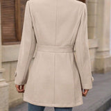 Elara™ | Timeless Belted Coat