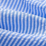 Striped Button-Up Seersucker Shirt