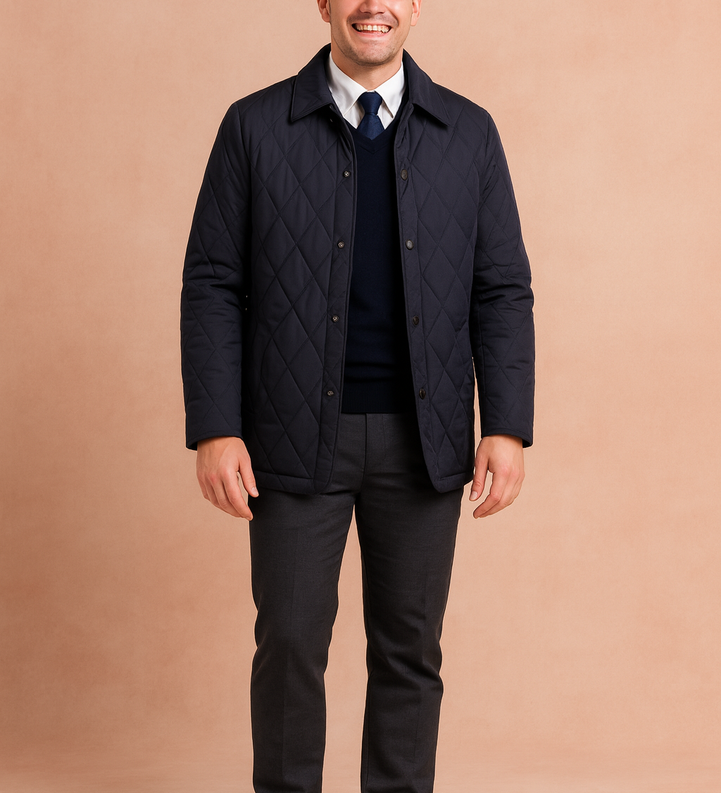 Luca Moretti | Luxury Quilted Jacket For Men