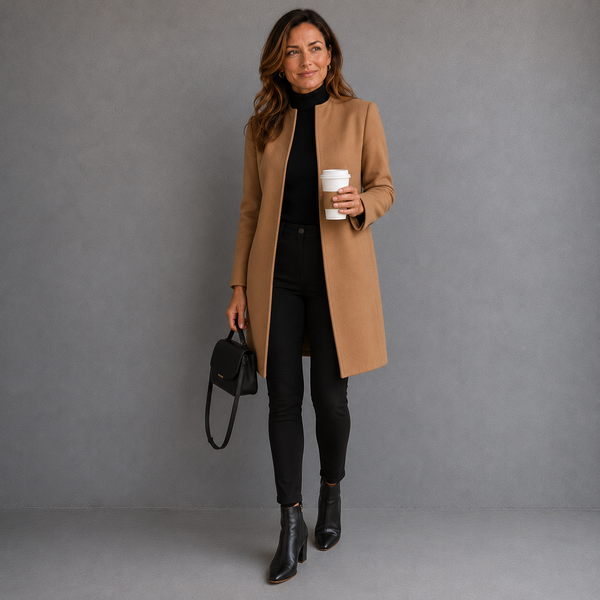 Élise Laurent | Minimalist Coat For Women