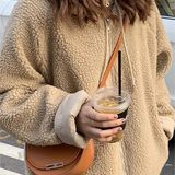 Amélie Sinclair | Sherpa Hooded Winter Jacket For Women