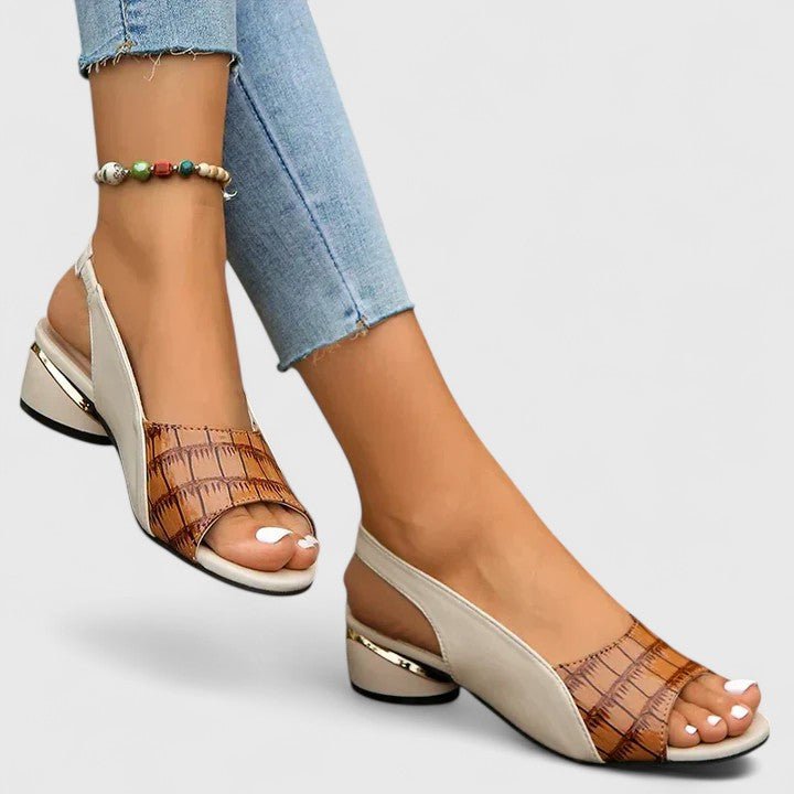 Mariah™ | Elegantiškos odinės basutės