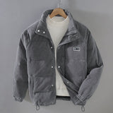 Matteo Sinclair | Corduroy Puffer Jacket For Men