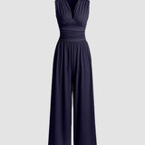 Charity – Elegant Sleeveless Wide-Leg Jumpsuit