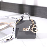 Mini Luxury Bag Keychain Charm