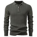 AB™ | Slim-Fit & Casual polo su užtrauktuku