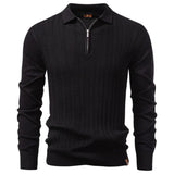 AB™ | Slim-Fit & Casual polo su užtrauktuku